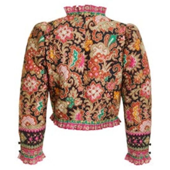 NWT LOVE THE LABEL ADRIENNE JACKET -
CASABLANCA BLACK PRINT Small - Picture 6 of 15